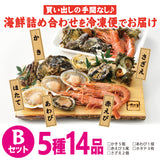 海鮮バーベキューＢセット(たっぷり５種14品の豪華セット)