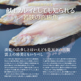 《小サイズ》若狭かれい一夜干し(3尾セット)